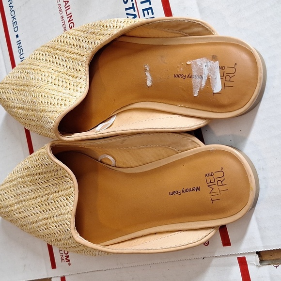 TIME AND TRU SIZE 6.5 SLIP ON SANDLES - Picture 3 of 7